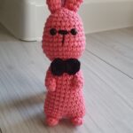 Crocheted small bunny