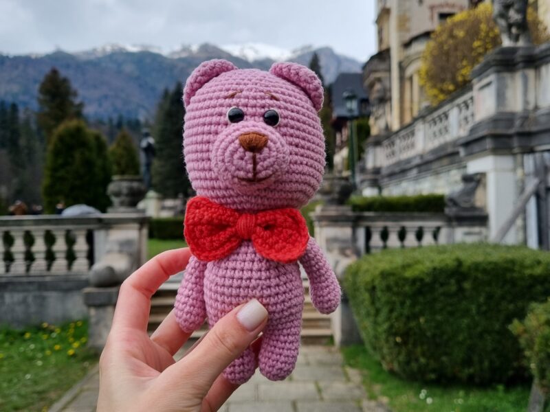 Cute amigurumi teddy bear crochet pattern