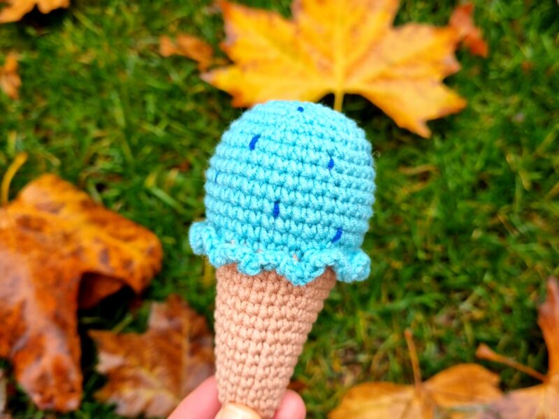 Ice Cream cone crochet pattern
